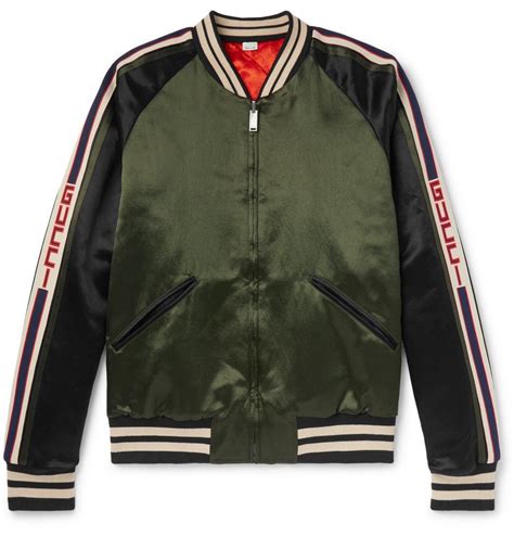 gucci bomber jacket cheap|gucci men's denim trucker jacket.